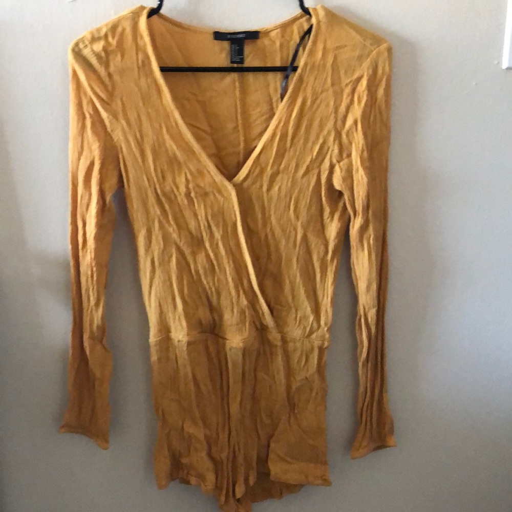 Mustard romper